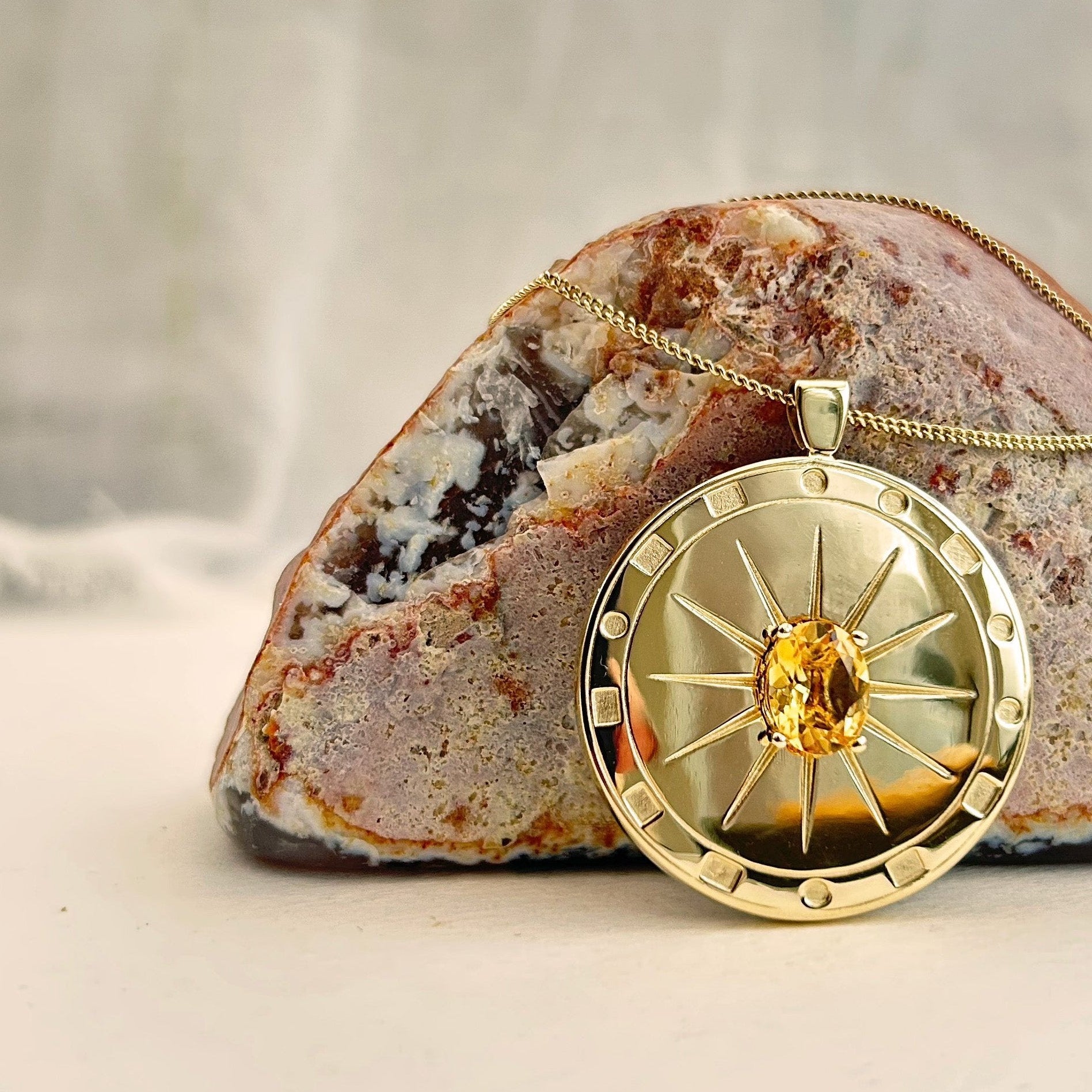 Citrine Power Pendant