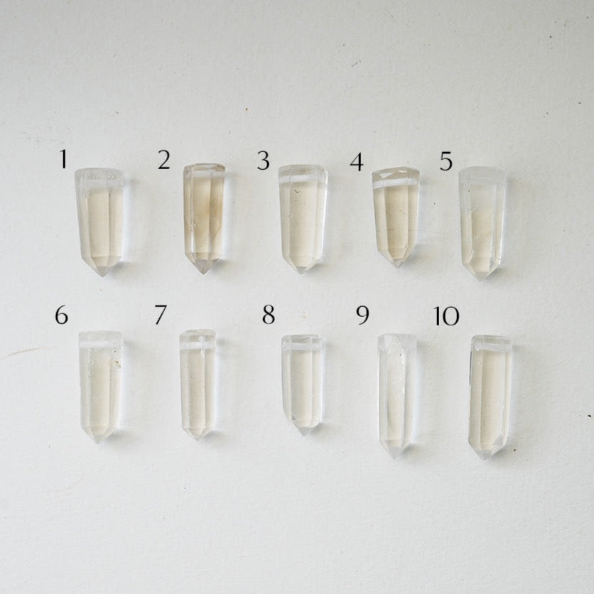 Raw Clear Quartz Amulet