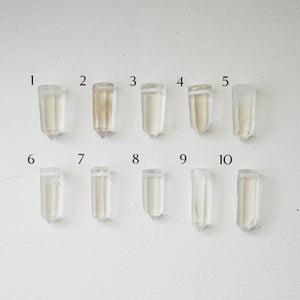 Raw Clear Quartz Amulet