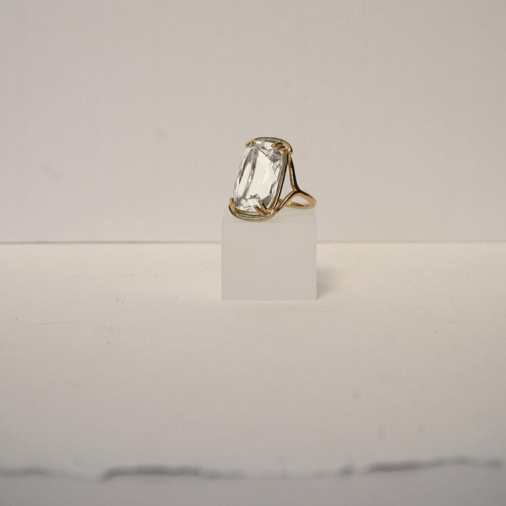 Divinity Ring - Clear Quartz