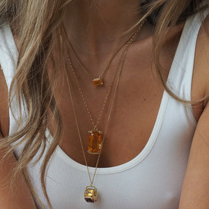 Citrine Choker  - Prosperity & Joy