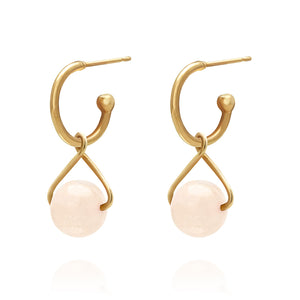 BEADED CHARM EARRINGS