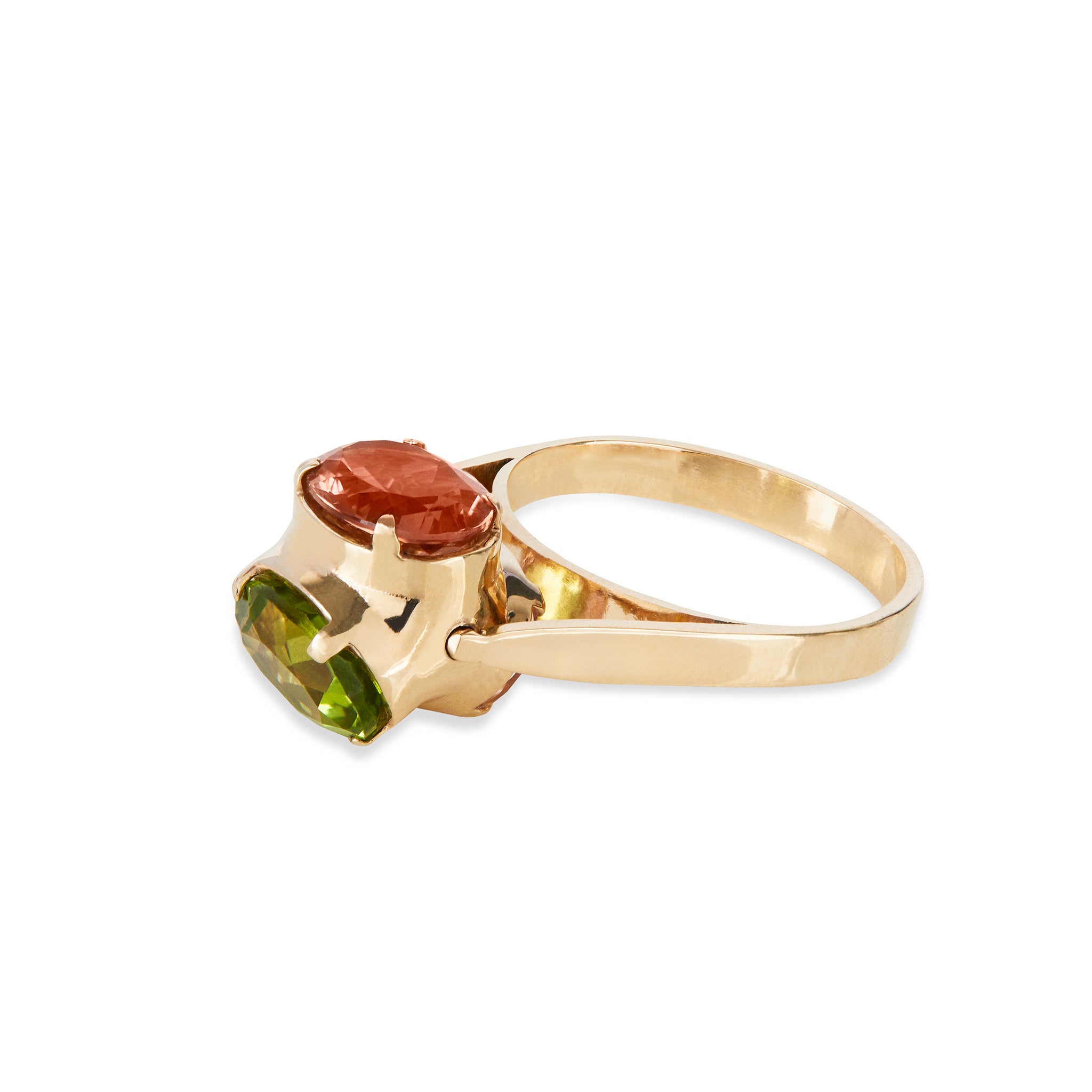 THE BESPOKE Spinning Stone Ring - MEDIUM