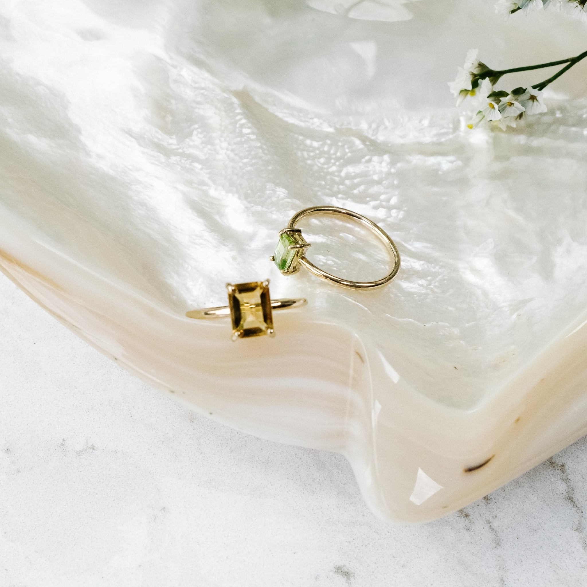 The Zoe Ring - 18 stone options