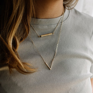 PEACE & EQUALITY V NECKLACE