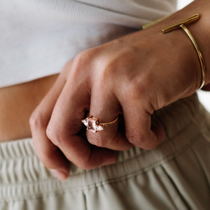 The Margot Ring - 18 stone options