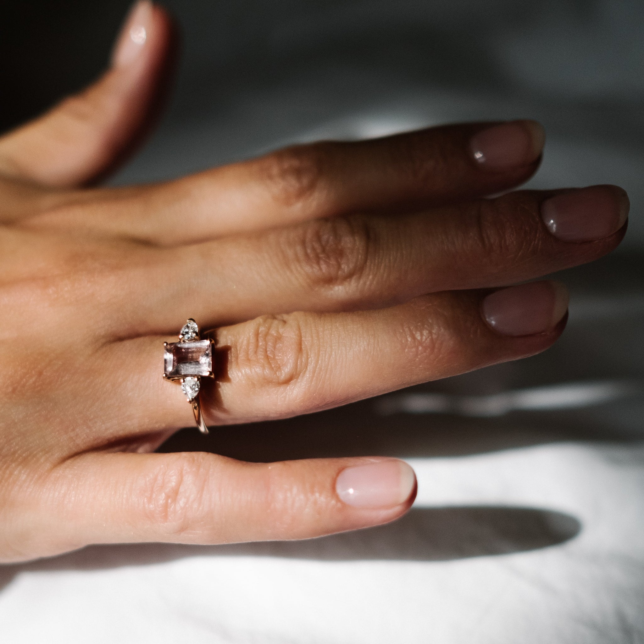 The Margot Ring - 18 stone options