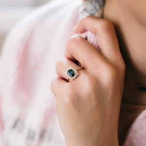 The Diana Ring - 18 stone options