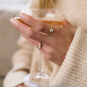 The Gia Ring - 18 stone options