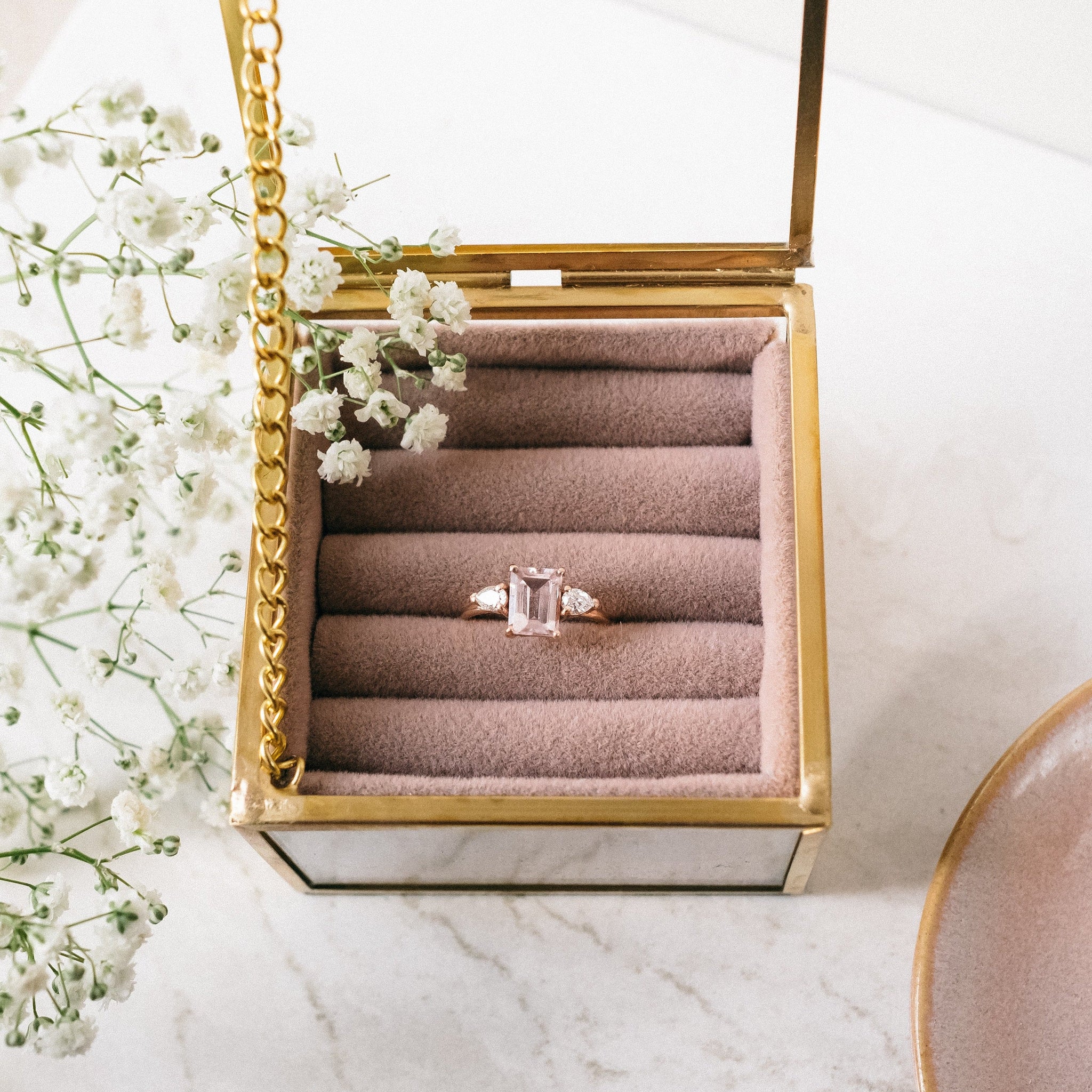 The Margot Ring - 18 stone options