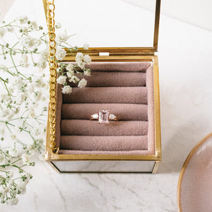 The Margot Ring - 18 stone options