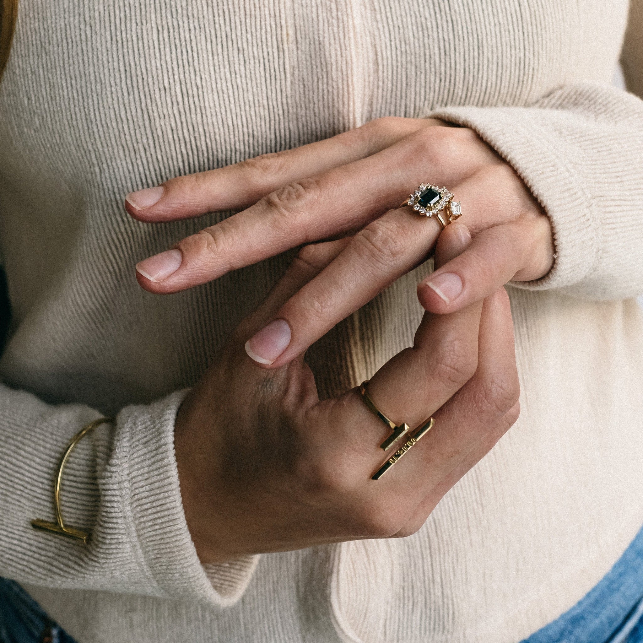 The Diana Ring - 18 stone options