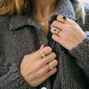 The Phoebe Ring - 18 stone options