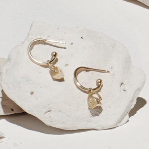 Personalised Diamond Spinning Cube Earrings
