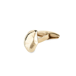 Whale Tail Molten Nugget cufflinks