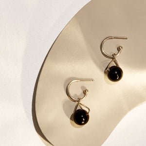 BEADED CHARM EARRINGS