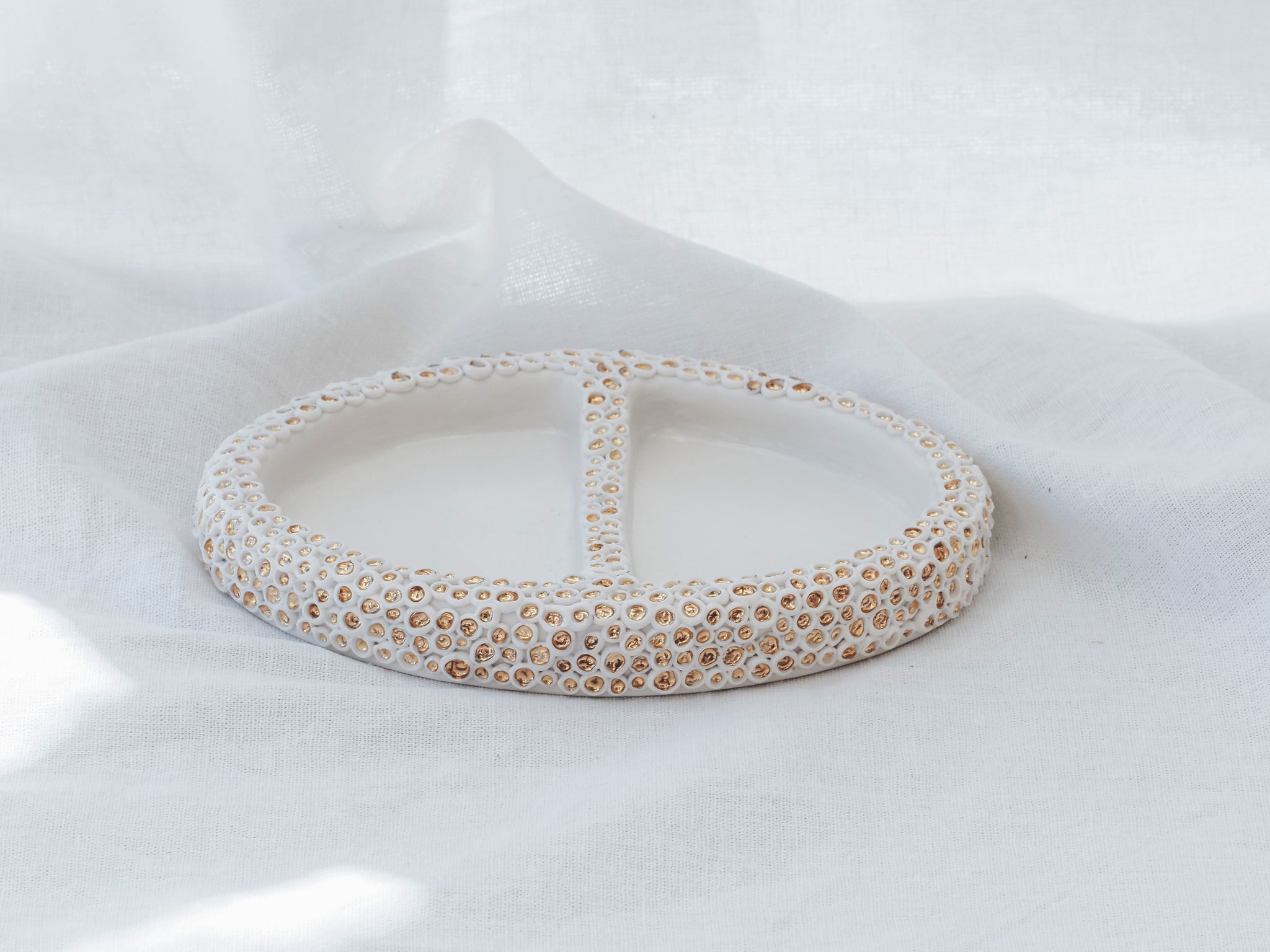 A R T x Sayegh & Sayegh - Partitioned Dragon Egg Trinket Dish