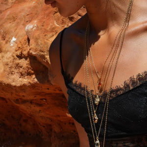 Waxing Crescent - Madeira Citrine