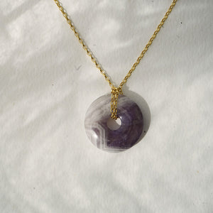 Amethyst Torus Pendant