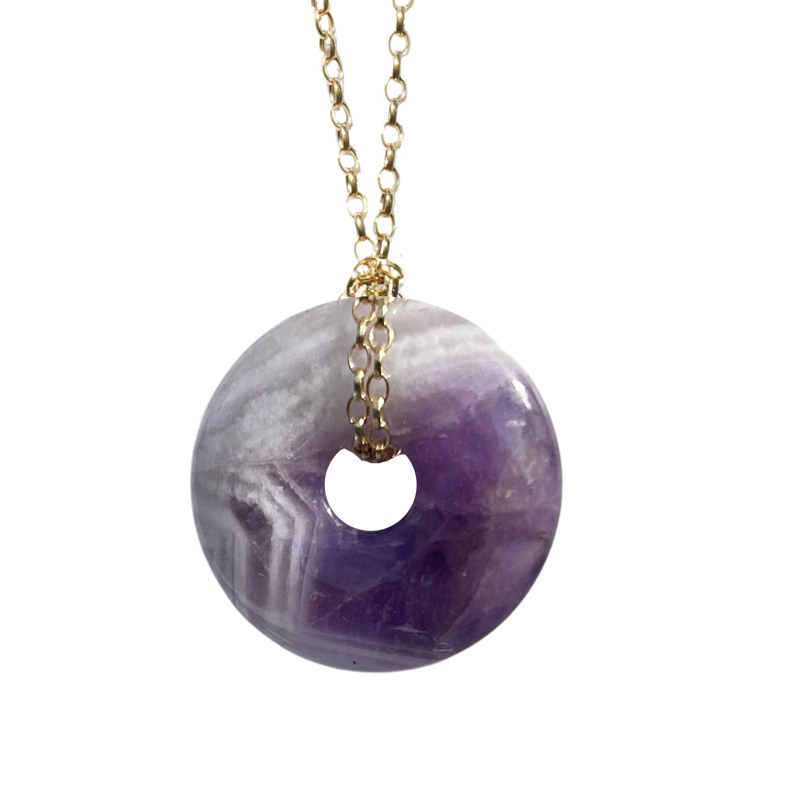Amethyst Torus Pendant