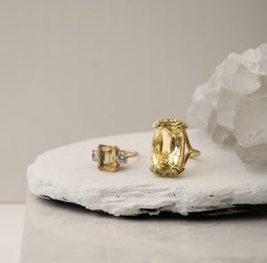 Divinity Ring - Citrine