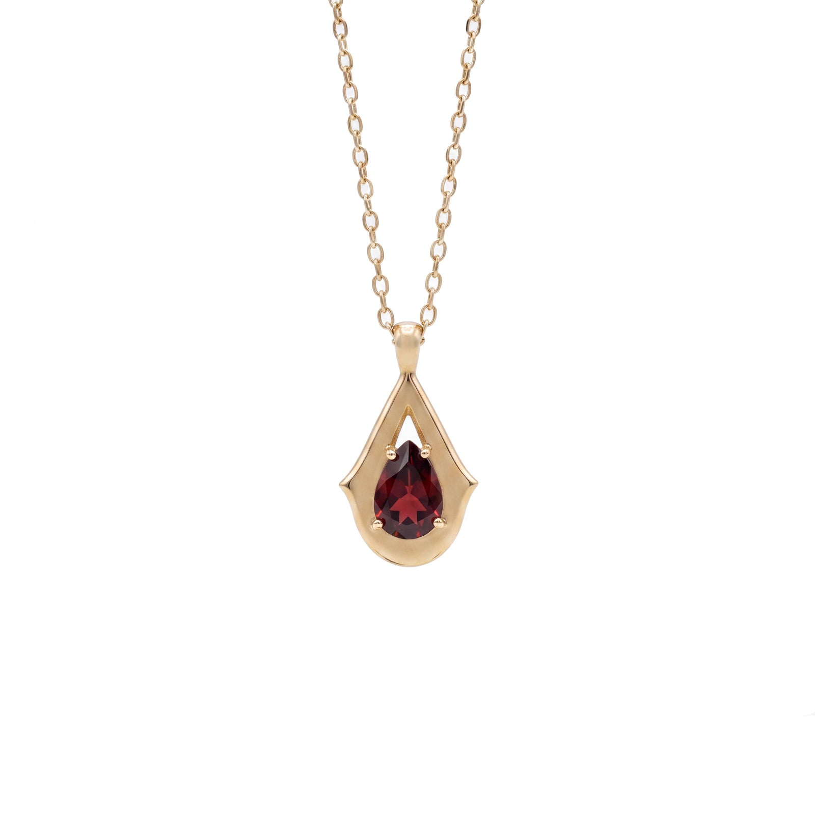 Star Seed Ashes Pendant - Garnet