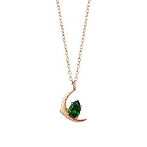 Waxing Crescent - Diopside