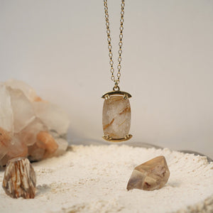 Rutile Quartz Amulet - LIMITED EDITION