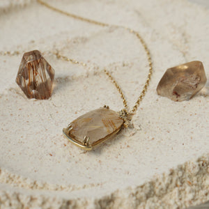 Rutile Quartz Amulet - LIMITED EDITION