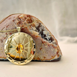 Citrine Power Pendant