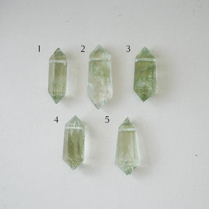 Raw Green Amethyst Amulet