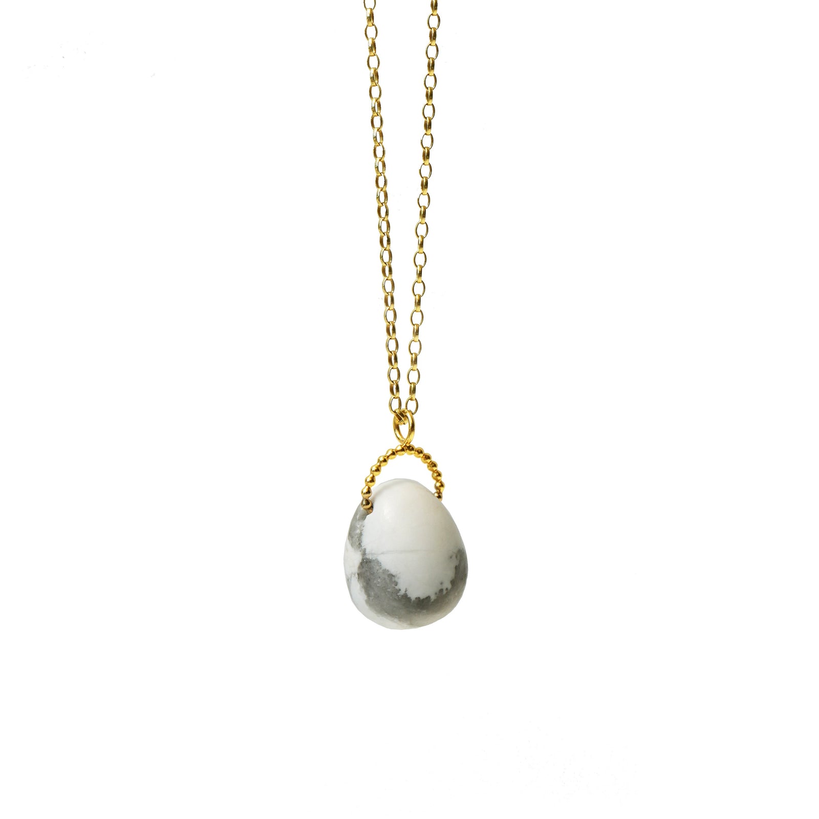 Hormone Harmony Pendant - Howlite