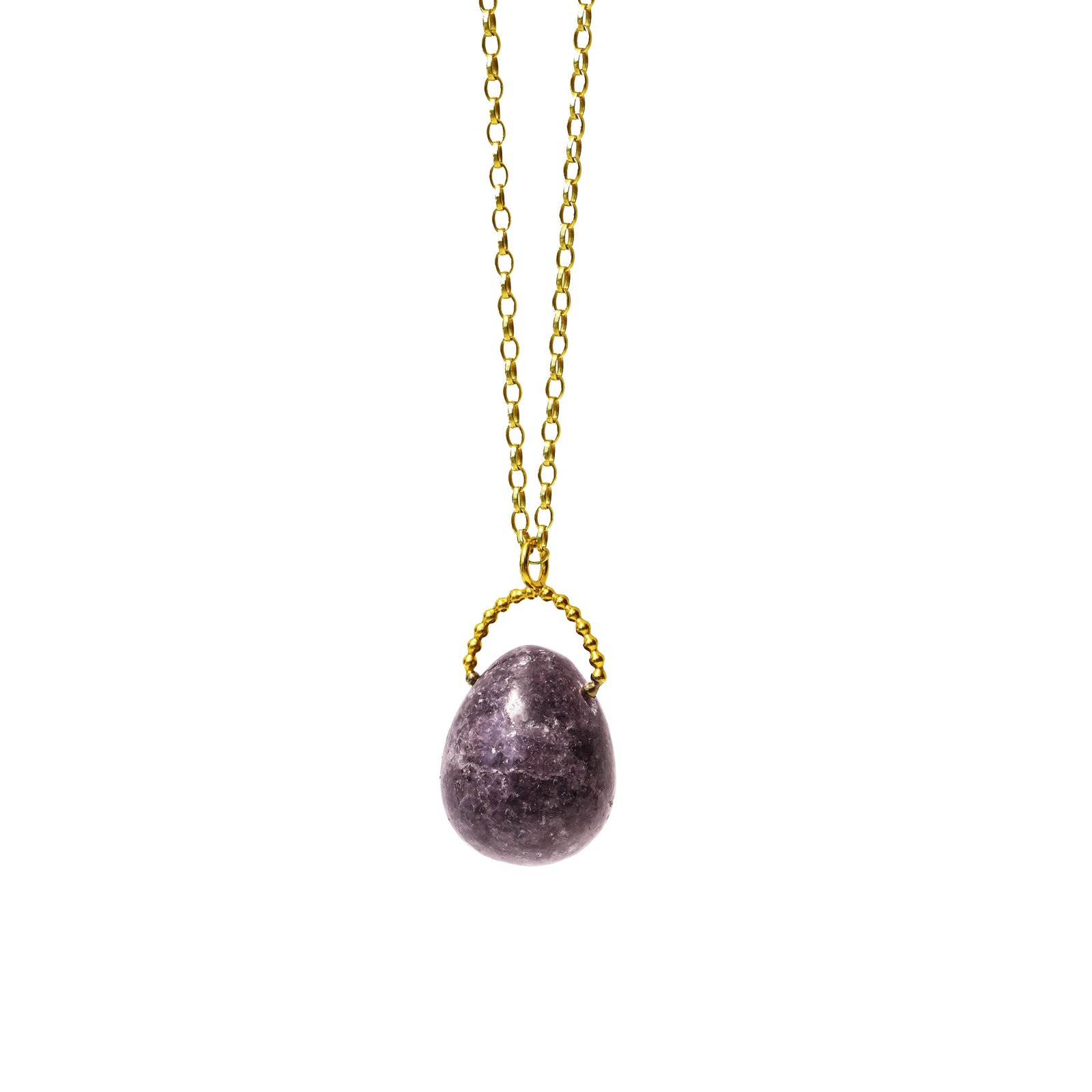 Hormone Harmony Pendant - Lepidolite