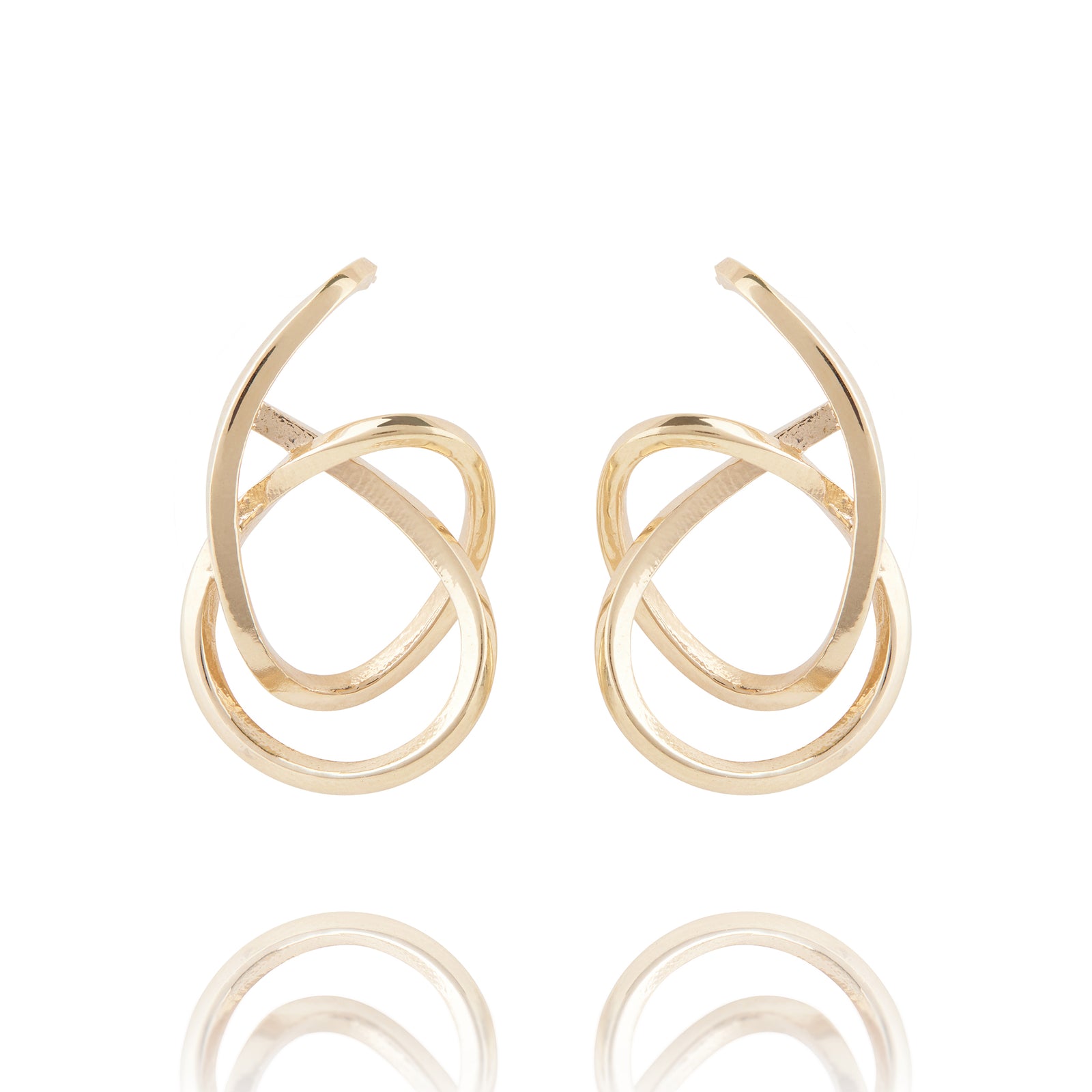 Knot Earrings - medium