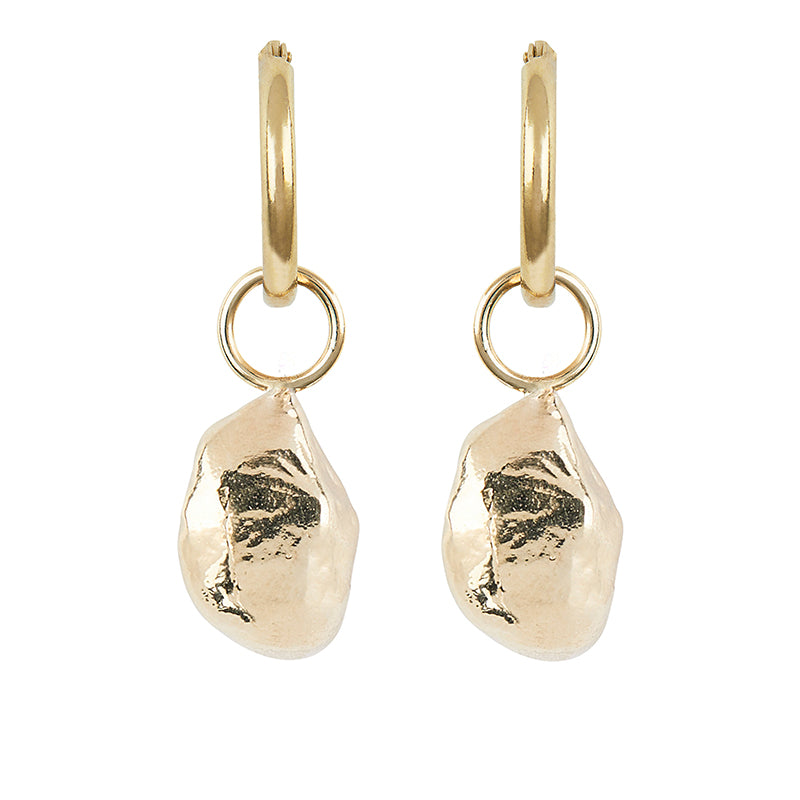 Molten Nugget Earrings