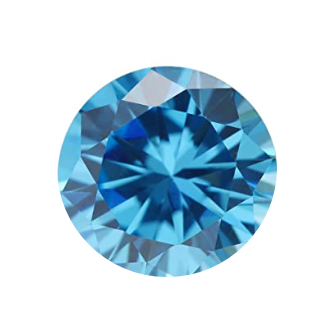 AQUAMARINE(for Small Spinning stone pendant necklaces)