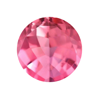Pink Tourmaline(for medium spinning stone necklaces)