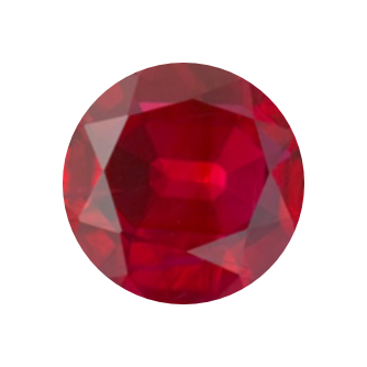 Ruby(for large spinning stone earrings)