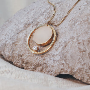 A R T x NobleBlu | Eclipse Spinning Crystal Pendant